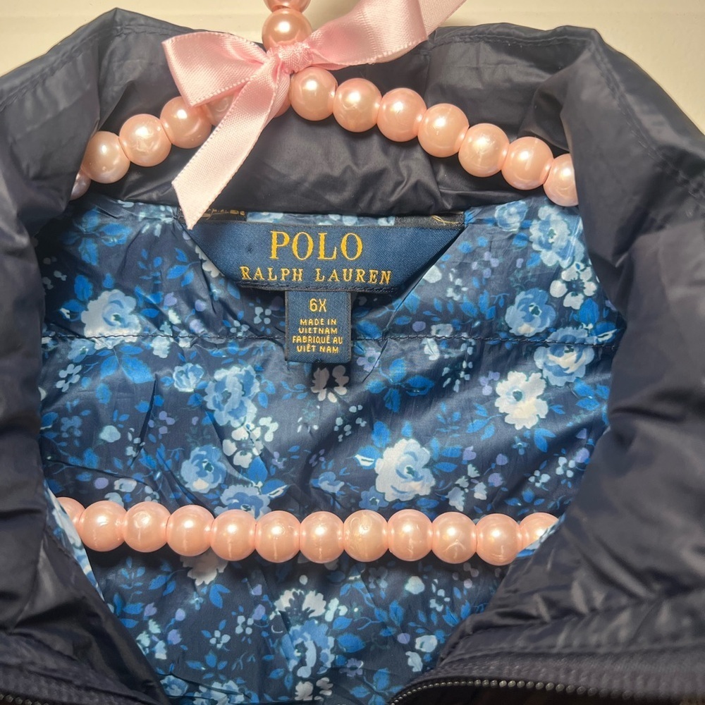 Polo by Ralph Lauren Kids Dark Blue Puffer Jacket - Picture 2 of 5